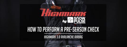 How to do a Pre-Season Check on your Snowpulse 3.0 Avalanche Airbag - Avalanche Safety Solutions