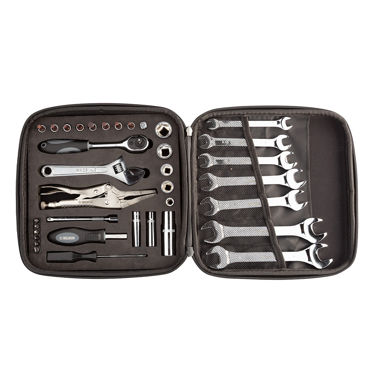 Mountain ratcheting store wrench set