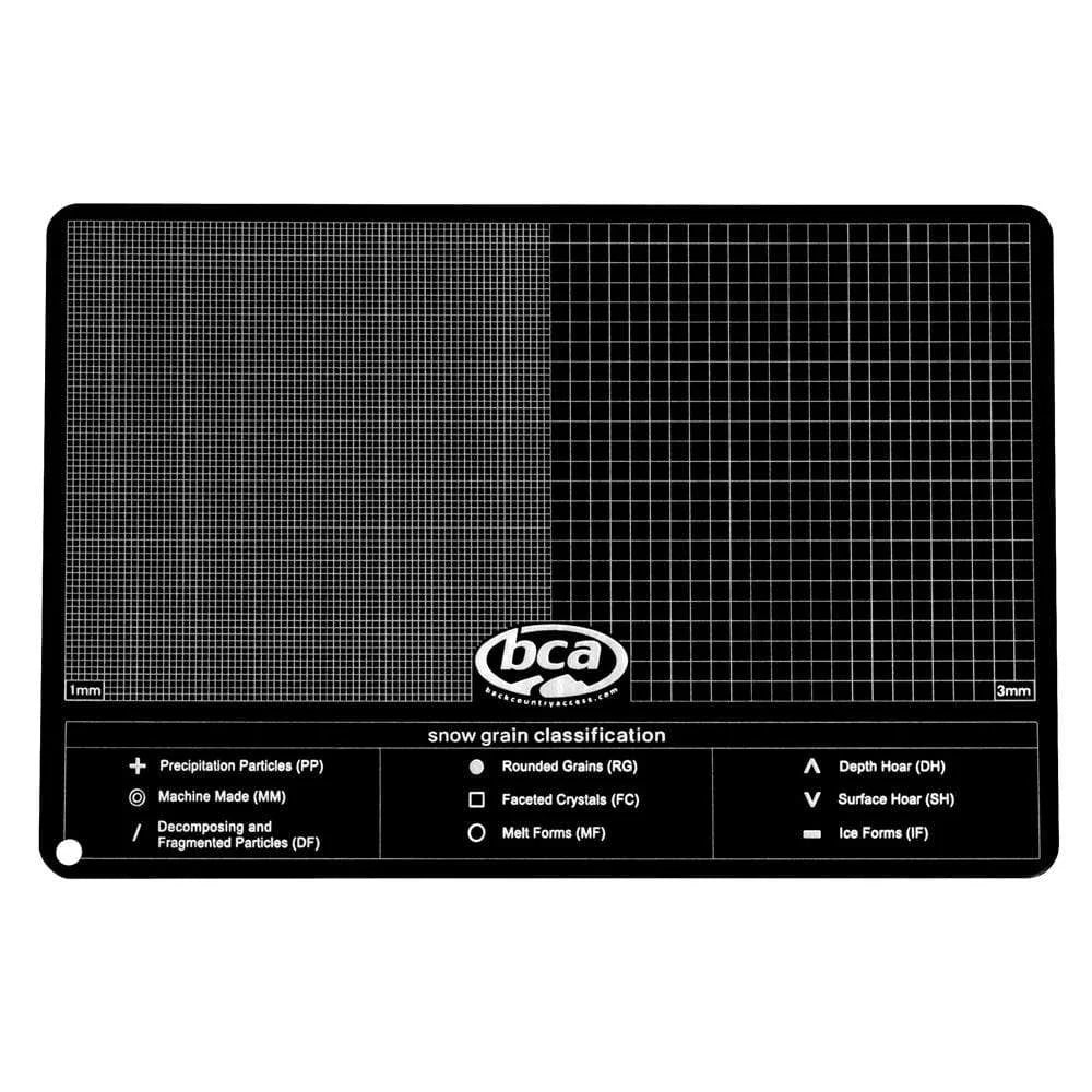BCA - Aluminum Snow Crystal Card
