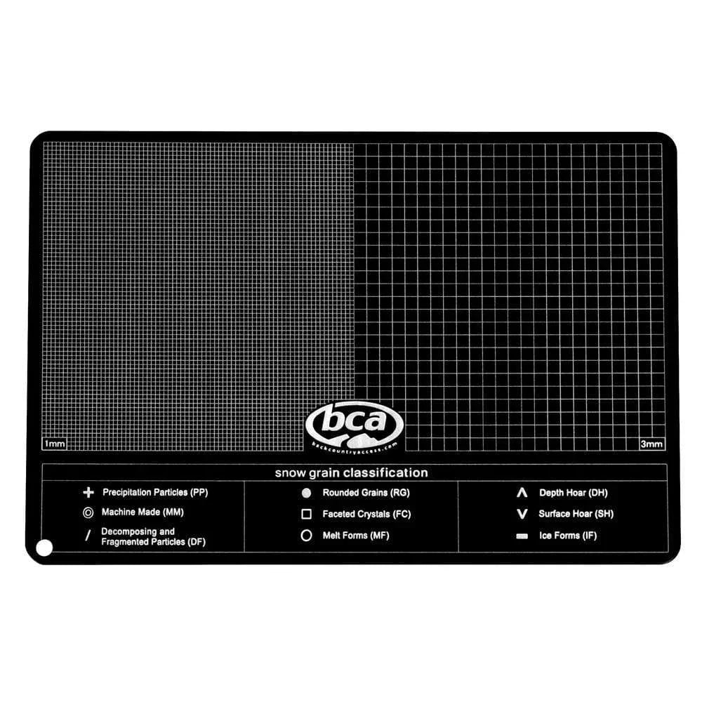BCA - Aluminum Snow Crystal Card