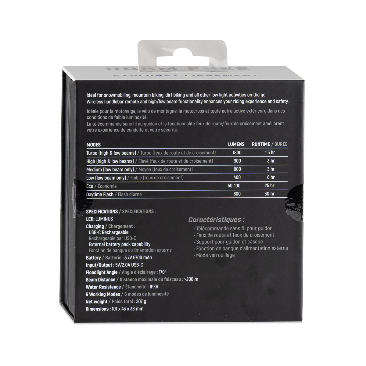 Mountain Lab W2000 Flashlight Kit