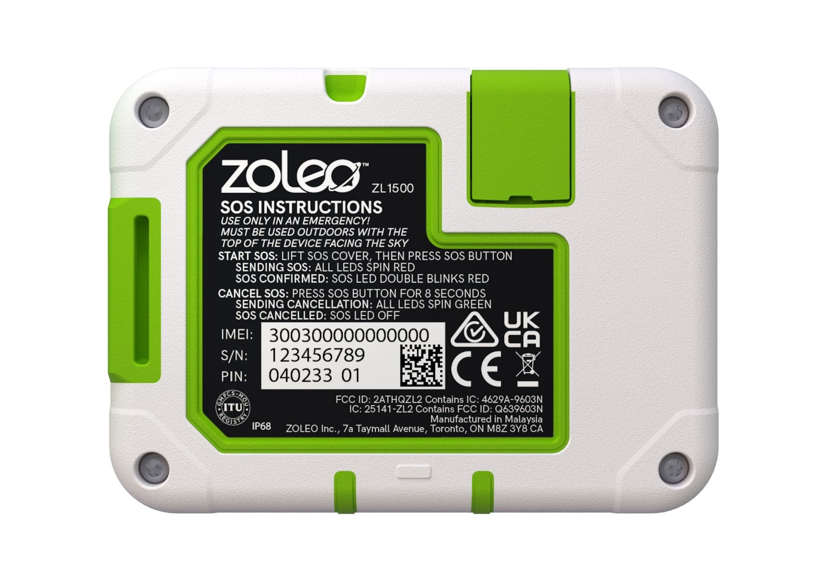 ZOLEO Satellite Communicator - ZL1500