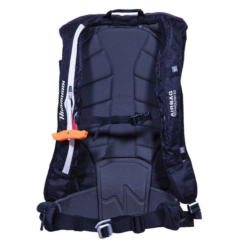 Highmark Pro 3.0 22L P.A.S. - Black/Cyan - Avalanche Safety Solutions